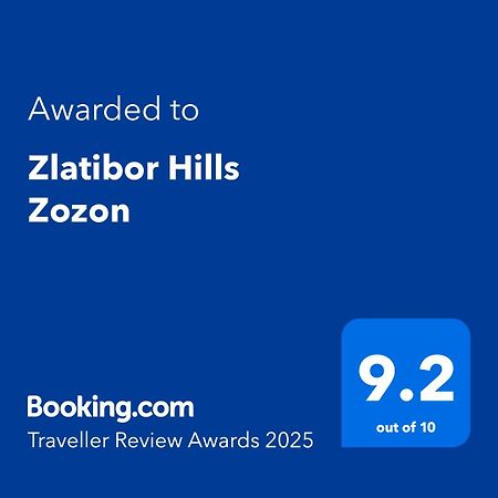 Zlatibor Hills Zozon Lejlighed Eksteriør billede